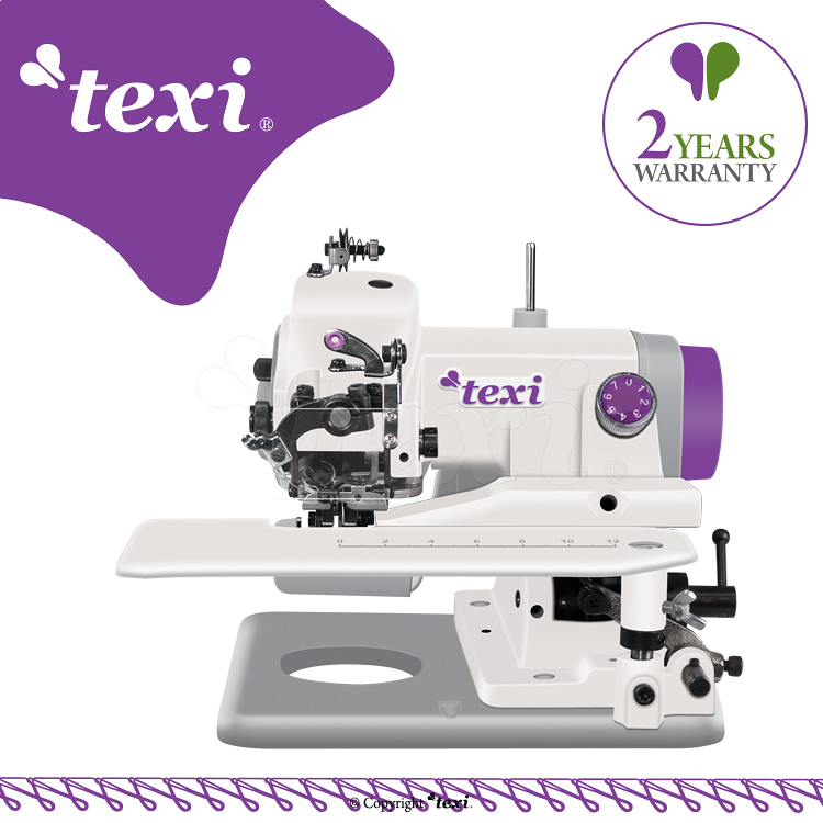TEXI COMPACTA 2YG - Portable blind stitch machine for light and medium fabrics - machine with 2 year warranty - 3 Portable blind stitch machine for light and medium fabrics - machine with 2 year warranty