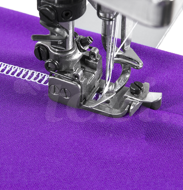 TEXI TRECCIA PREMIUM EX - 3-needle flat bed coverstitch (interlock) machine with built-in AC Servo motor and needles positioning - complete sewing machine with 2 years warranty - 2 3-needle flat bed coverstitch (interlock) machine with built-in AC Servo motor and needles positioning - complete sewing machine with 2 years warranty