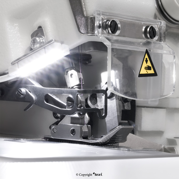 TEXI CINQUE 35 T PREMIUM EX - 5-thread, mechatronic overlock machine with needles positioning - complete machine - 2 years warranty - 4 5-thread, mechatronic overlock machine with needles positioning - complete machine - 2 years warranty