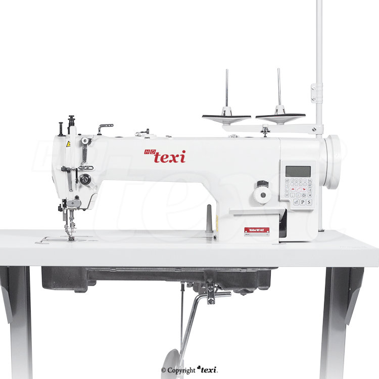 TEXI WALKER WF AUT PREMIUM EX - Upholstery and leather lockstitch machine with built-in Servo motor and control box (Mechatronic), bottom feed and walking foot, large hook - complete machine - 3 Upholstery and leather lockstitch machine with built-in Servo motor and control box (Mechatronic), bottom feed and walking foot, large hook - complete machine