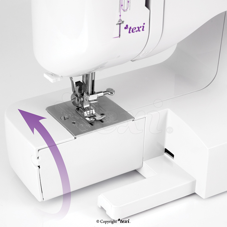 TEXI JOY 13 PURPLE KID SET - Multifunctional mechanical sewing machine, 13 stitches - 5 Multifunctional mechanical sewing machine, 13 stitches