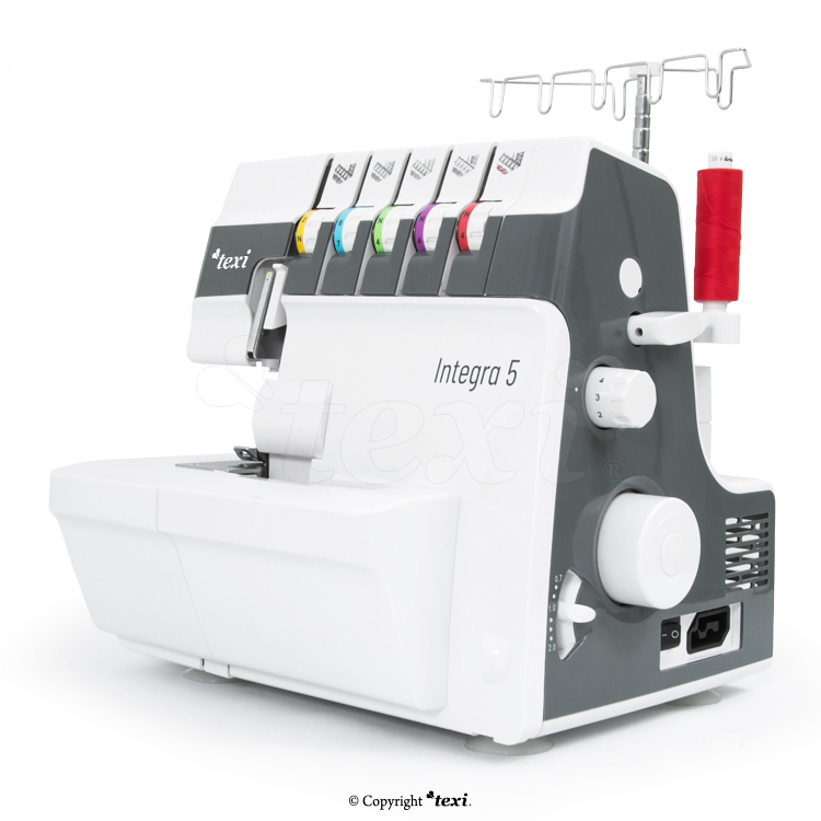 TEXI INTEGRA 5 - 2, 3, 4, 5-thread coverlock machine - 1 2, 3, 4, 5-thread coverlock machine
