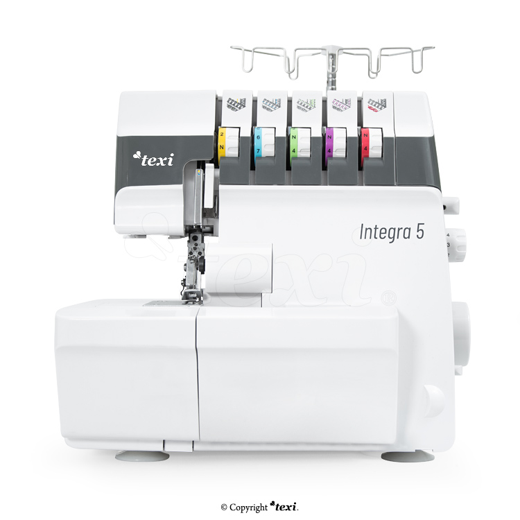 TEXI INTEGRA 5 - 2, 3, 4, 5-thread coverlock machine - 5 2, 3, 4, 5-thread coverlock machine