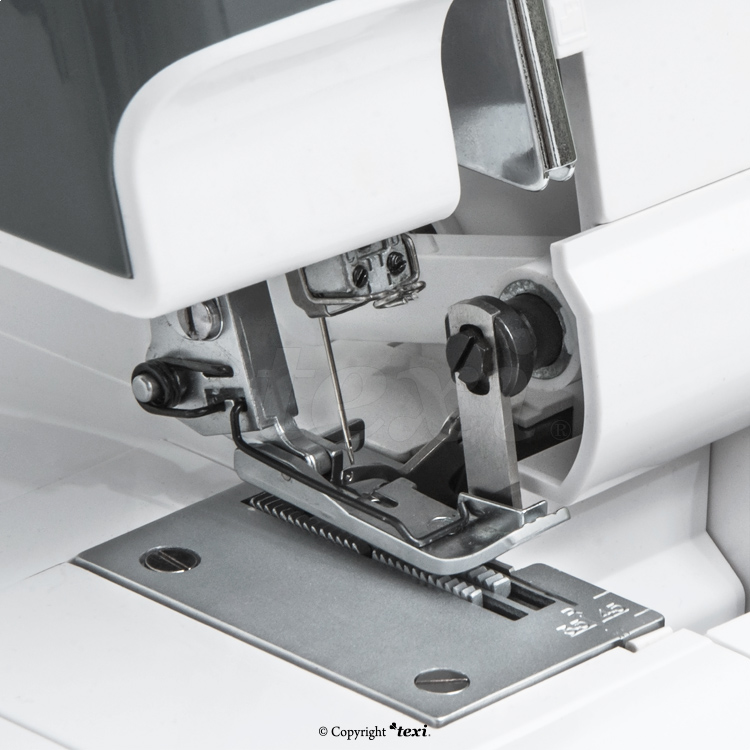 TEXI INTEGRA 5 - 2, 3, 4, 5-thread coverlock machine - 6 2, 3, 4, 5-thread coverlock machine