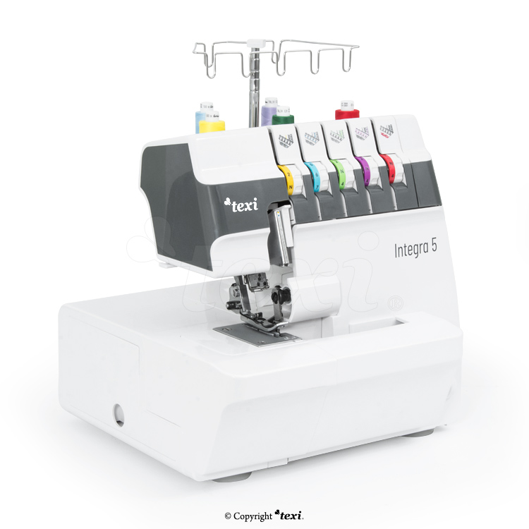 TEXI INTEGRA 5 - 2, 3, 4, 5-thread coverlock machine - 7 2, 3, 4, 5-thread coverlock machine