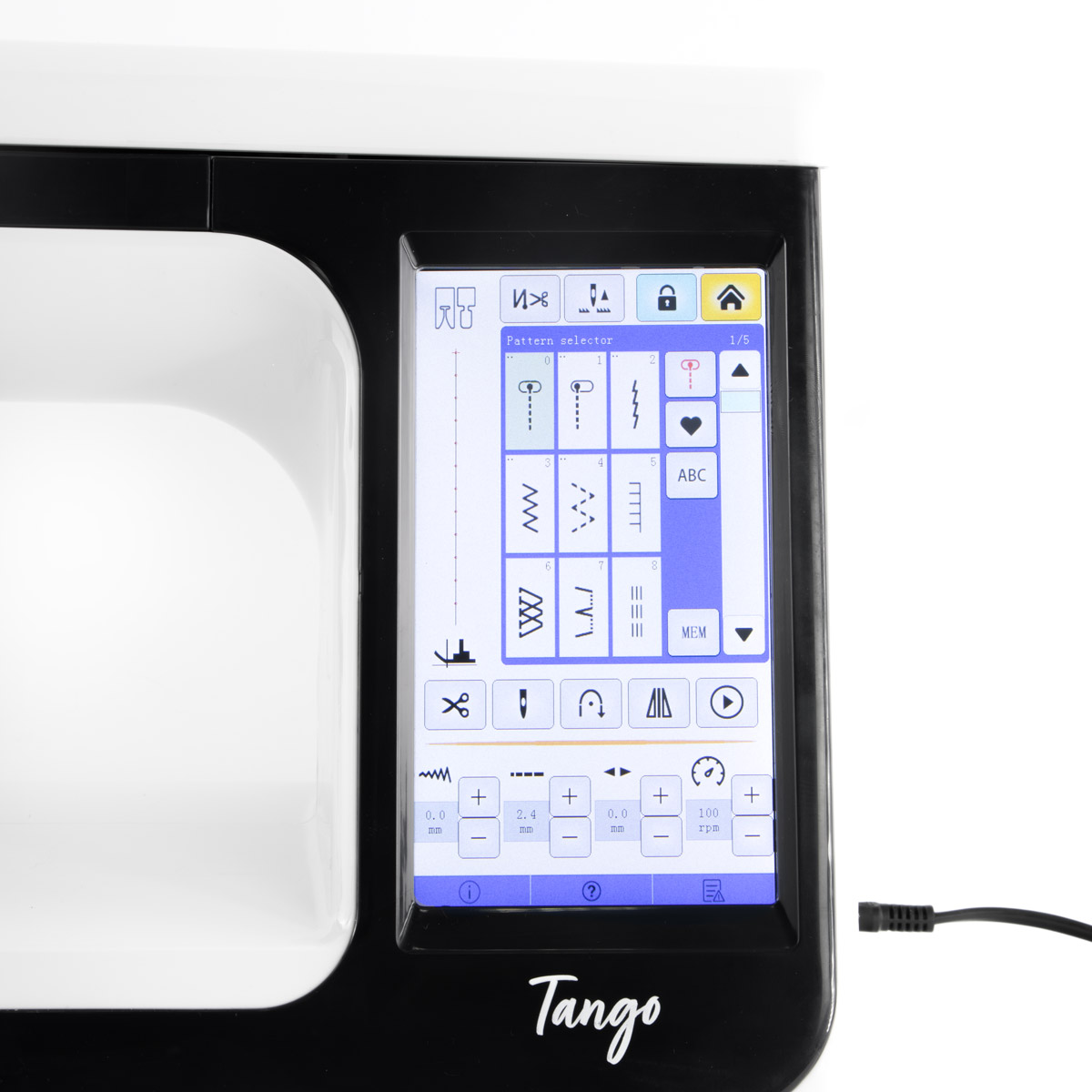 TEXI TANGO - Multifunctional computerised sewing machine with 180 sewing programmes - 2 Multifunctional computerised sewing machine with 180 sewing programmes