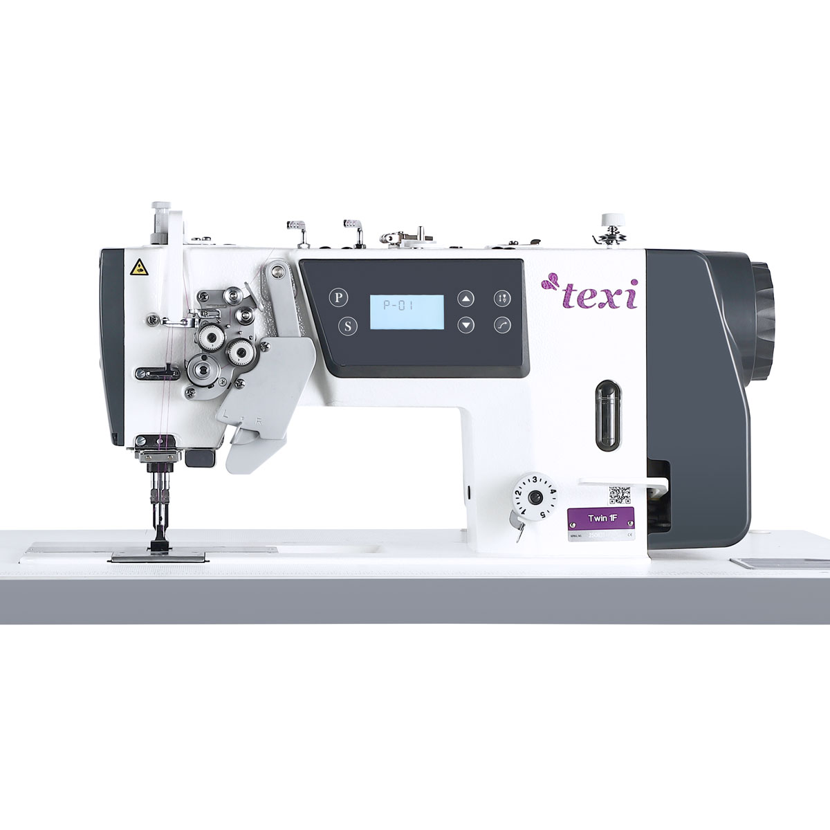 TEXI TWIN 1F PREMIUM - Double needle lockstitch machine TEXI TWIN 1F - 2 Double needle lockstitch machine TEXI TWIN 1F