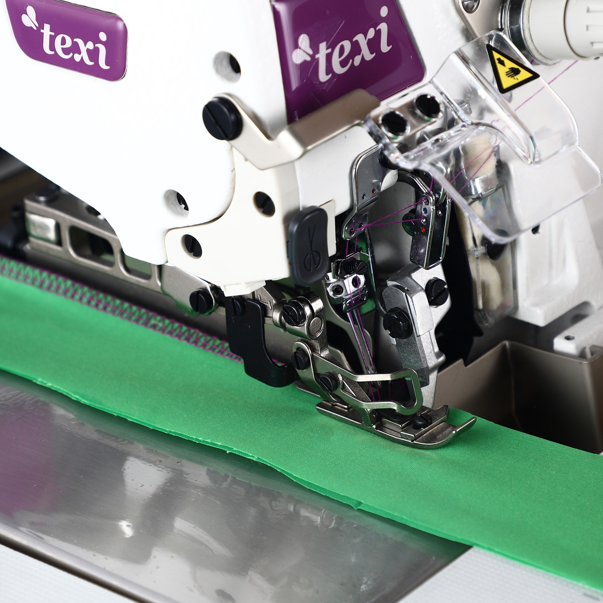 TEXI QUATTRO 3F PREMIUM - Automatic overlock 2-needle, 4-thread TEXI QUATTRO 3F - 3 Automatic overlock 2-needle, 4-thread TEXI QUATTRO 3F
