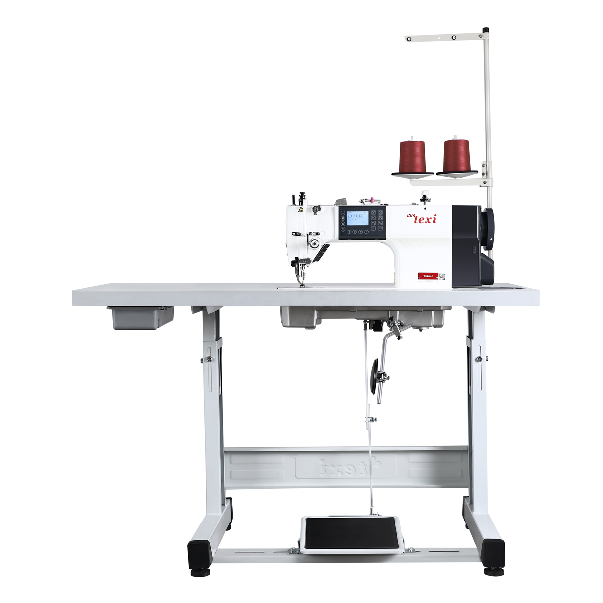 Automatic lockstitch machine with walking foot TEXI WALKER 6F