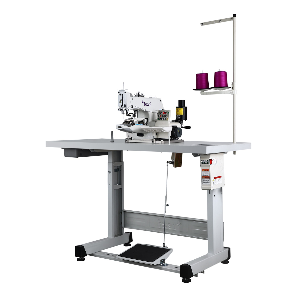 Electronic button sewing machine TEXI XF